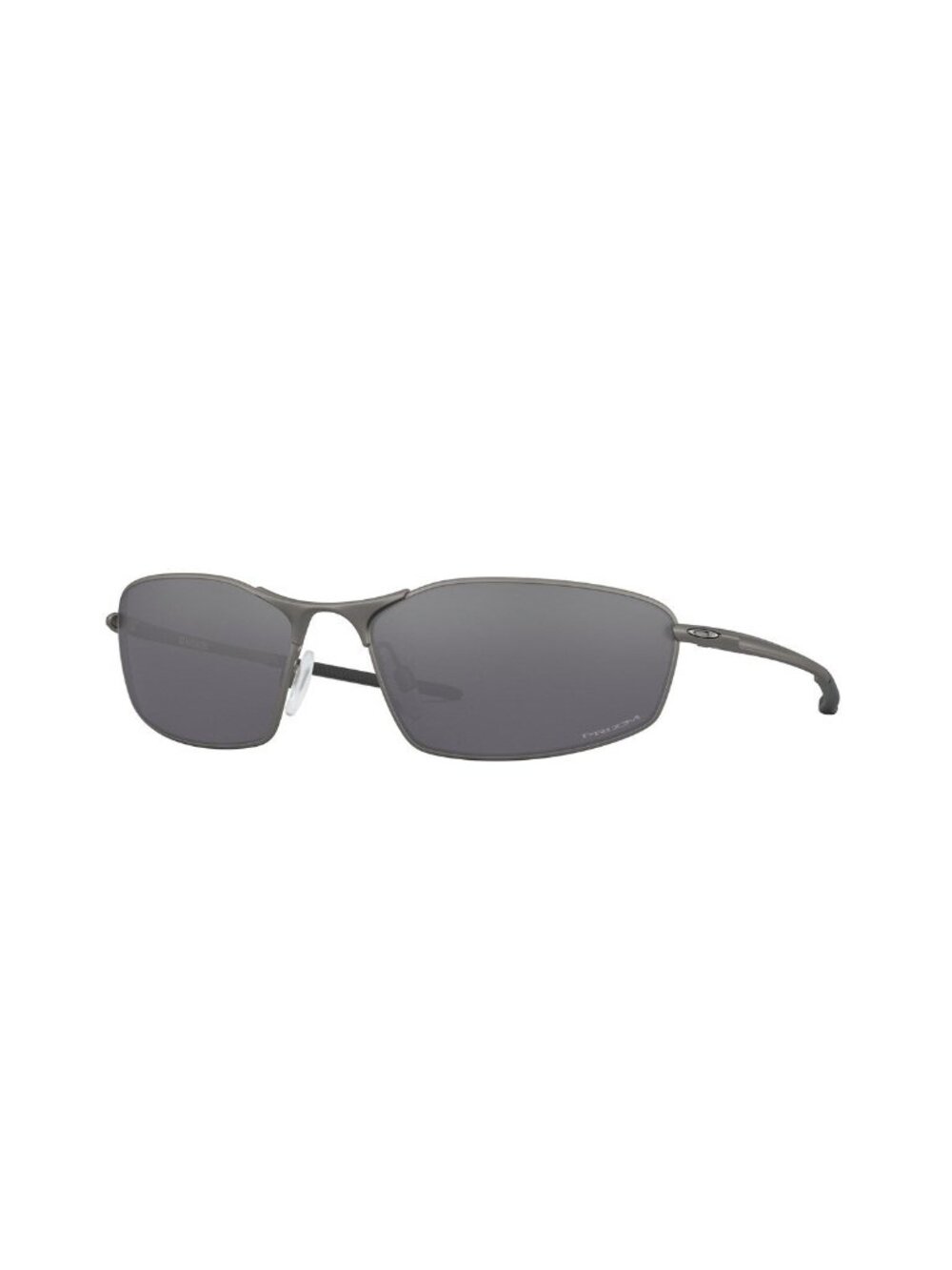 New Oakley Men's Sunglasses Grey Round Black Lens Metal Frame OO4141 WHISKER 60